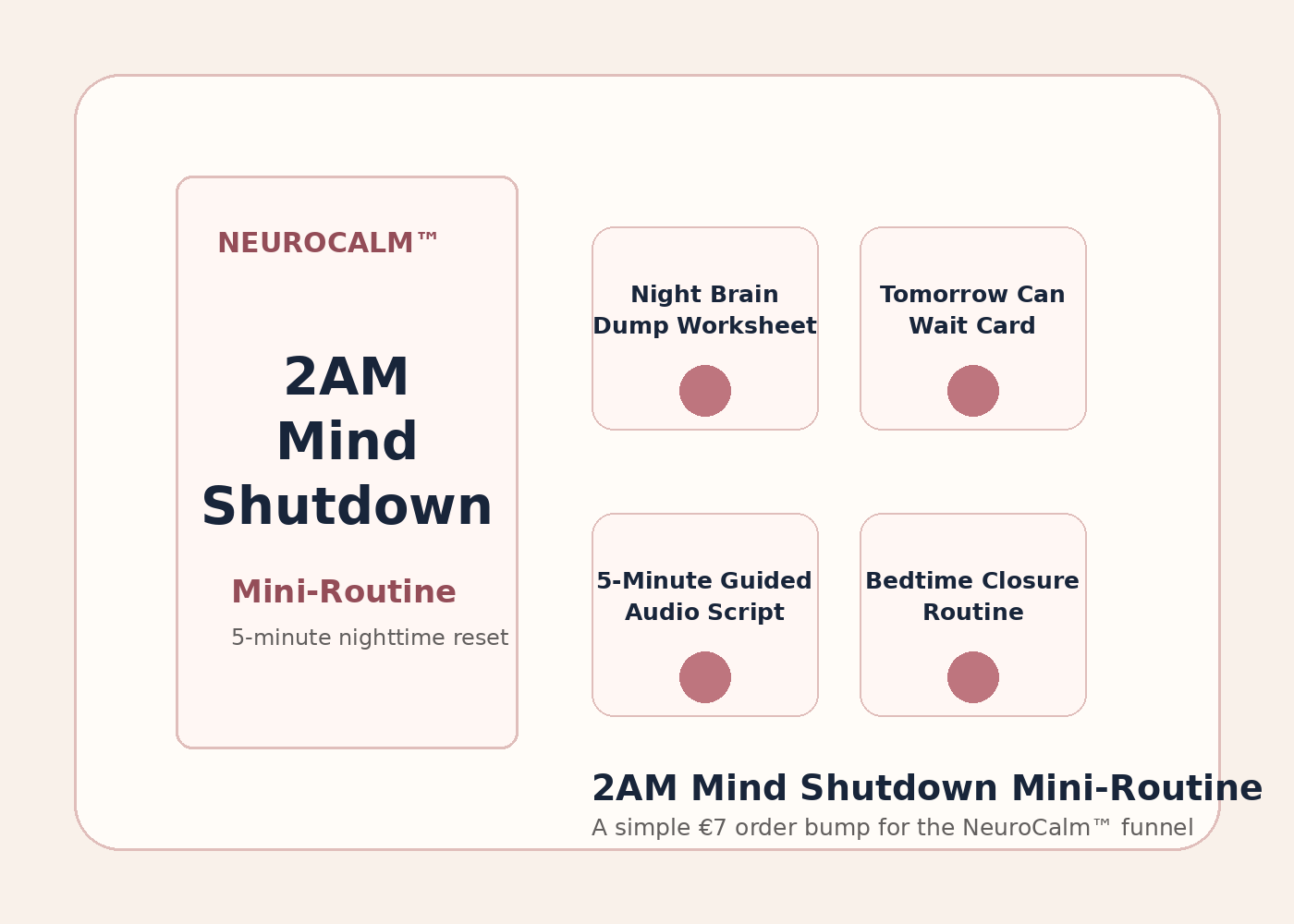 2AM Mind Shutdown Mini-Routine